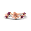 Load image into Gallery viewer, Delicate Vine Semi Mount Engagement Ring