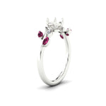 Load image into Gallery viewer, Delicate Vine Semi Mount Engagement Ring
