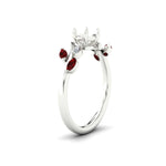 Load image into Gallery viewer, Delicate Vine Semi Mount Engagement Ring
