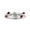 Load image into Gallery viewer, Delicate Vine Semi Mount Engagement Ring