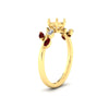 Load image into Gallery viewer, Delicate Vine Semi Mount Engagement Ring