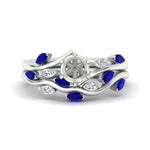 Load image into Gallery viewer, delicate-vine-semi-mount-sapphire-bridal-ring-set-in-white-gold-fdens11510smgsabl-nl-wg_567dda15-160a-4662-90ea-7d55ebdf2f3f?v=1757567810
