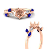 Load image into Gallery viewer, Delicate Vine Semi Mount Engagement Ring