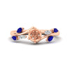 Load image into Gallery viewer, Delicate Vine Semi Mount Engagement Ring