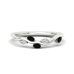 Load image into Gallery viewer, delicate-vine-wedding-black-diamond-band-in-white-gold-fdens11510bgblack-nl-wg?v=1757570932
