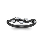 Load image into Gallery viewer, delicate-vine-wedding-diamond-band-in-black-gold-fdens11510bangle5-nl-bg?v=1757570932
