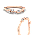 Load image into Gallery viewer, delicate-vine-wedding-diamond-band-in-rose-gold-fdens11510bangle3-nl-rg?v=1757570932

