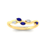 Load image into Gallery viewer, delicate-vine-wedding-sapphire-band-in-yellow-gold-fdens11510bgsablangle5-nl-yg?v=1757570932
