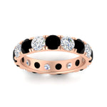 Load image into Gallery viewer, Diamond Double Prong Eternity Wedding Band 3 Carat
