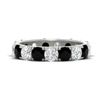 Load image into Gallery viewer, Diamond Double Prong Eternity Wedding Band 3 Carat
