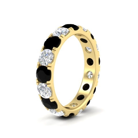 diamond-and-black-diamond-double-prong-eternity-wedding-band-3-carat-in-yellow-gold-FDEWB8371GBLACKANGLE2-3.00CT-NL-YG