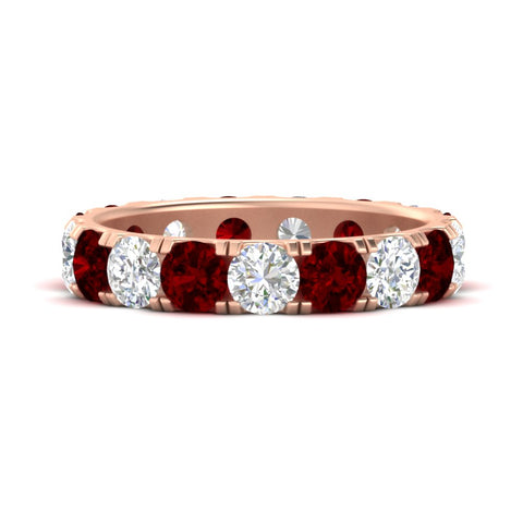 diamond-and-ruby-double-prong-eternity-wedding-band-3-carat-in-rose-gold-FDEWB8371GRUDR-3.00CT-NL-RG