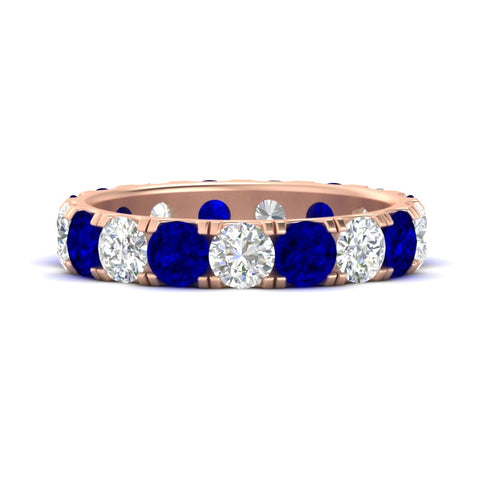 diamond-and-sapphire-double-prong-eternity-wedding-band-3-carat-in-rose-gold-FDEWB8371GSABL-3.00CT-NL-RG
