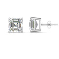 Thumbnail 114 - Asscher Cut Diamond Stud Earring