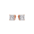 Thumbnail 37 - Asscher Cut Diamond Stud Earring