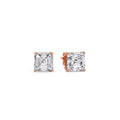 Thumbnail 34 - Asscher Cut Diamond Stud Earring
