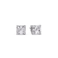 Thumbnail 39 - Asscher Cut Diamond Stud Earring