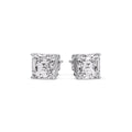 Thumbnail 70 - Asscher Cut Diamond Stud Earring