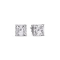 Thumbnail 68 - Asscher Cut Diamond Stud Earring