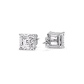 Thumbnail 71 - Asscher Cut Diamond Stud Earring