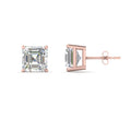 Thumbnail 94 - Asscher Cut Diamond Stud Earring