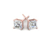 Load image into Gallery viewer, Asscher Cut Diamond Stud Earring