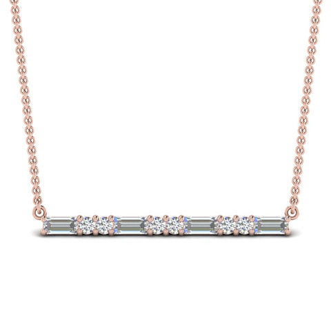 diamond-bar-necklace-with-round-and-baguette-cut-in-rose-gold-FD-PD86790ANGLE1-NL-RG