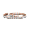 Load image into Gallery viewer, diamond-basket-tennis-11-ct.-square-cut-bracelet-in-rose-gold-FDBRC10450PRANGLE4-11.00CT-NL-RG_d803b4f6-c3f3-489a-b44e-300f31e98431