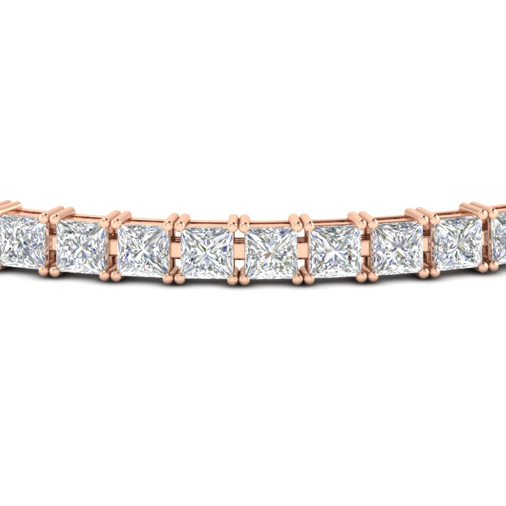 Basket Tennis 11 Ct Square Cut Bracelet