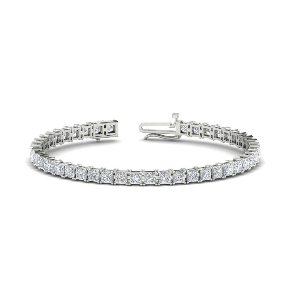 Basket Tennis 11 Ct Square Cut Bracelet