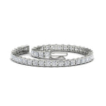 Load image into Gallery viewer, Basket Tennis 11 Ct Square Cut Bracelet
