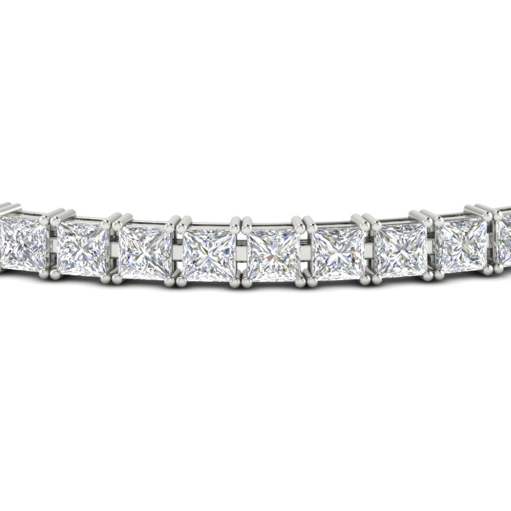 Basket Tennis 11 Ct Square Cut Bracelet