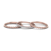 Load image into Gallery viewer, gold-bead-with-diamond-stack-band-in-14K-rose-gold-FD-8088B-NL-RG.jpg