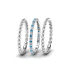 Load image into Gallery viewer, diamond-bead-stack-band-for-women-with-blue-topaz-in-white-gold-FD8088ROGICBLTOANGLE3-NL-WG.jpg