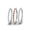 Load image into Gallery viewer, diamond-bead-stack-band-for-women-with-orange-sapphire-in-white-gold-FD8088ROGSAORANGLE3-NL-WG.jpg