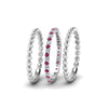 Load image into Gallery viewer, diamond-bead-stack-band-for-women-with-pink-sapphire-in-white-gold-FD8088ROGSADRPIANGLE3-NL-WG.jpg