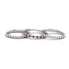 Load image into Gallery viewer, diamond-bead-stack-band-for-women-with-ruby-in-white-gold-FD8088ROGRUDRANGLE3-NL-WG.jpg