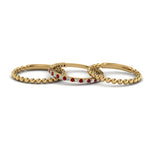 Load image into Gallery viewer, diamond-bead-stack-band-for-women-with-ruby-in-yellow-gold-FD8088ROGRUDRANGLE3-NL-YG.jpg
