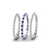 Load image into Gallery viewer, diamond-bead-stack-band-for-women-with-sapphire-in-white-gold-FD8088ROGSABLANGLE3-NL-WG.jpg
