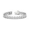 Load image into Gallery viewer, Round Cut Bezel Set Tennis Bracelet 12 Carat