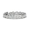 Load image into Gallery viewer, Round Cut Bezel Set Tennis Bracelet 12 Carat