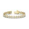 Load image into Gallery viewer, Round Cut Bezel Set Tennis Bracelet 12 Carat