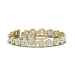Load image into Gallery viewer, Diamond Bezel Set Tennis Bracelet 12 Carat
