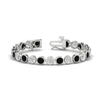 Load image into Gallery viewer, Diamond Bezel Set Tennis Bracelet 12 Carat
