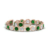 Load image into Gallery viewer, Round Cut Bezel Set Tennis Bracelet 12 Carat