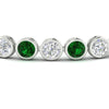 Load image into Gallery viewer, Round Cut Bezel Set Tennis Bracelet 12 Carat