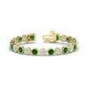 Load image into Gallery viewer, Round Cut Bezel Set Tennis Bracelet 12 Carat