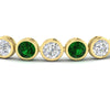 Load image into Gallery viewer, Round Cut Bezel Set Tennis Bracelet 12 Carat