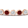 Load image into Gallery viewer, Round Cut Bezel Set Tennis Bracelet 12 Carat