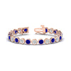 Load image into Gallery viewer, Round Cut Bezel Set Tennis Bracelet 12 Carat